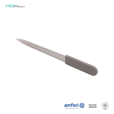 Изготовленная на заказ напечатанная пилочка для ногтей кремния стальная персонализировала доску пилочки для ногтей 12x1.2cm