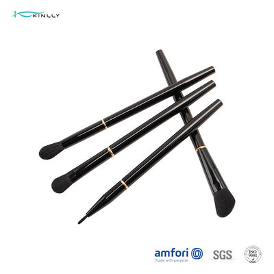 Набор щетки 7pcs размера перемещения волос ручки металла синтетический с алюминиевым Ferrule