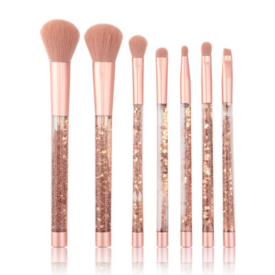 Макияж коробки Microcrystal мягкий 7PCS ЕВА чистит набор щеткой перемещения