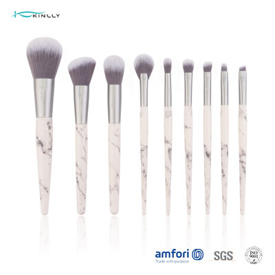 Алюминиевый набор щетки макияжа Ferrule ISO9001 9pcs косметический