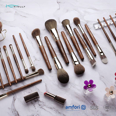 деревянный набор щетки макияжа метки частного назначения ручки 22pcs